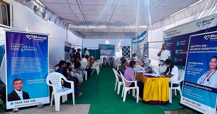 Events 105 Successful free health camp – thank you brundhavan colony!bhrungi hospitals proudly conducted a (1)