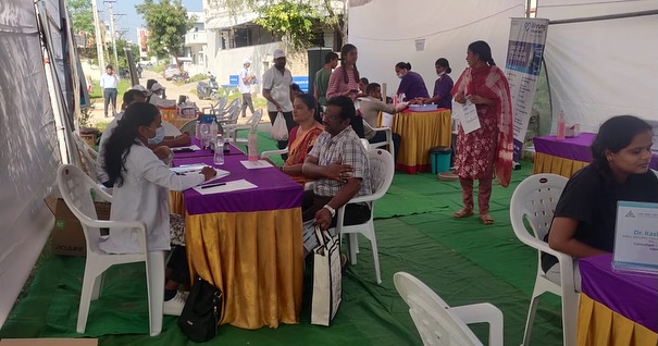 Events 103 Successful free health camp – thank you brundhavan colony!bhrungi hospitals proudly conducted a (3)