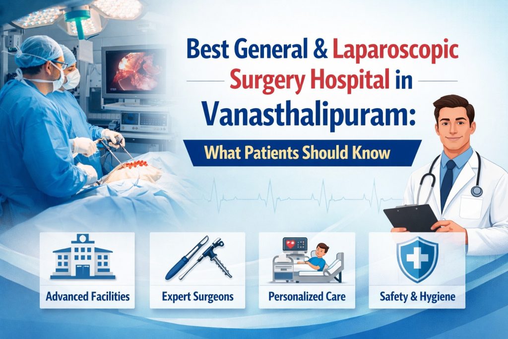 Best General & Laparoscopic Surgery Hospital in Vanasthalipuram