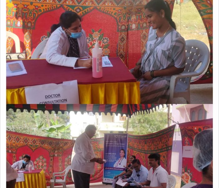 Because your health matters ❤️Free Health Camp at sri sri kotamaisama temple, Snehamainagar, by (1)