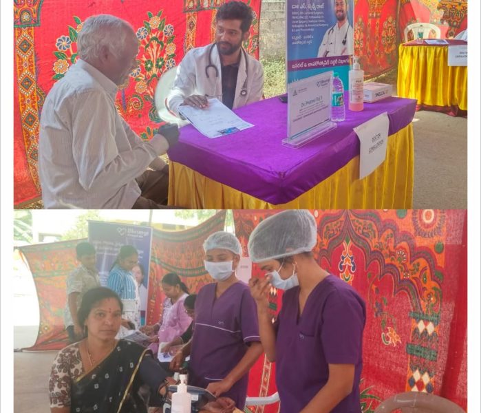 Because your health matters ❤️Free Health Camp at sri sri kotamaisama temple, Snehamainagar, by (3)