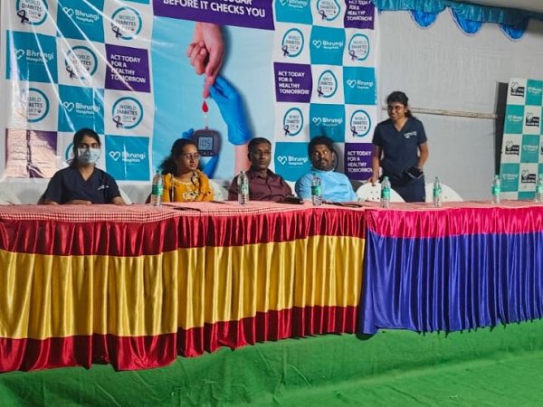 Bhrungi hospitals, bn reddy nagar proudly celebrated world diabetes day with an awareness walkat (1)